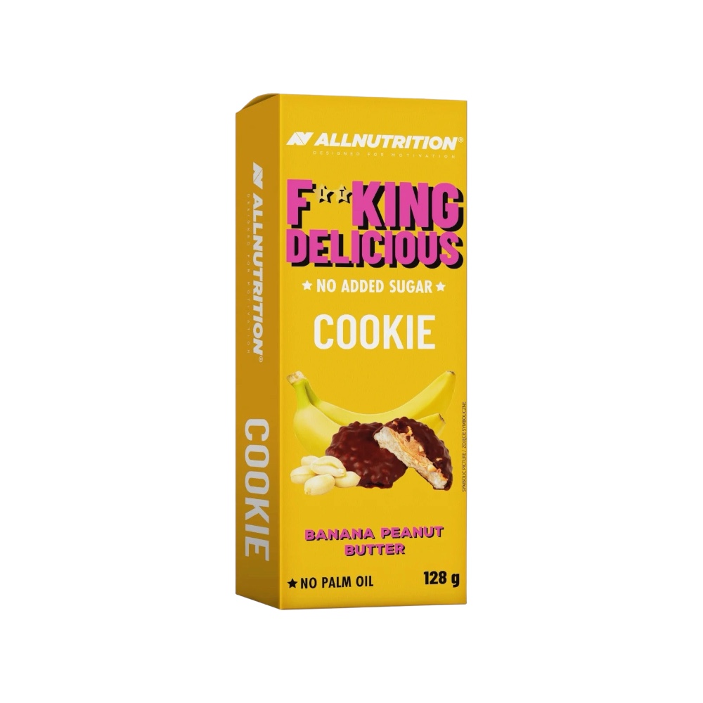 Banana=peanut Butter Fitking Delicious Cookie Allnutrition New3 128g