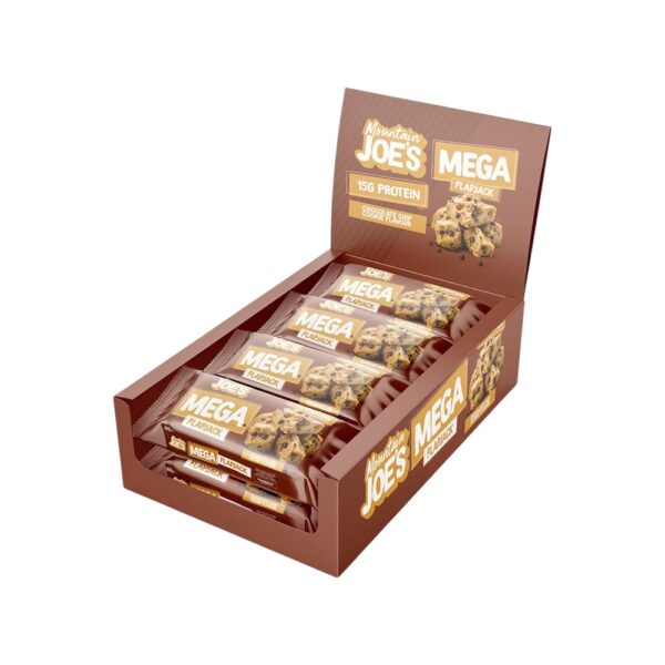 Chocolate Chip Cookie Mountain Joes Mega Flapjack 12x100g