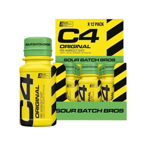 Sour Batch Bros C4 Pre Workout Shot Cellucor 12x60ml