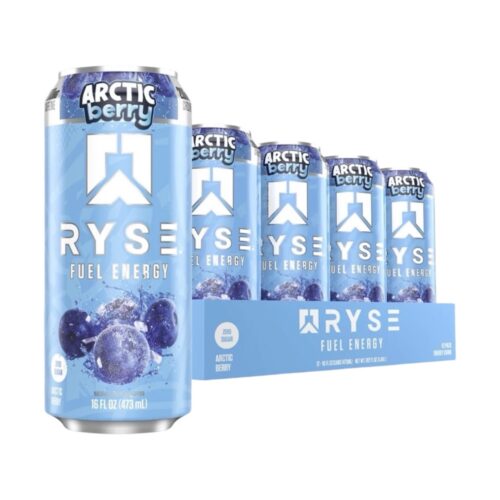 Arctic Berry Ryse Fuel Energy Drink Ryse Supps 12x500ml