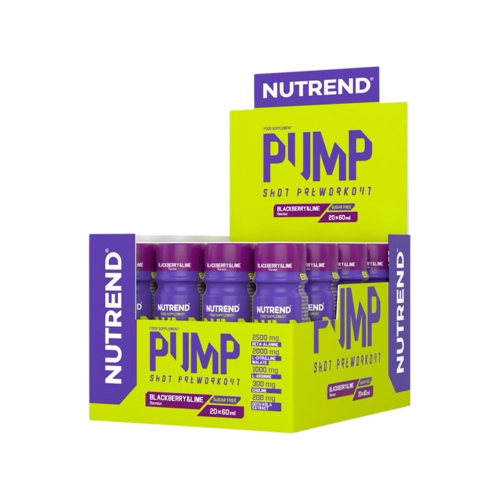 Blackberry Lime Nutrend Pump Shot 20x60ml