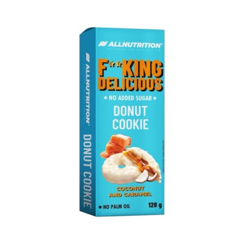 Coconut And Caramel Donut Cookie Fitking Delicious Allnutrition 128g