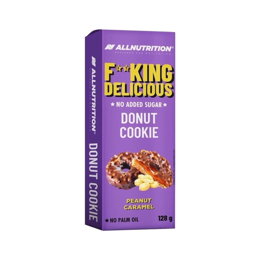 Peanut Caramel Donut Cookie Fitking Delicious Allnutrition 128g