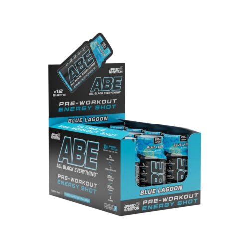 Blue Lagoon Abe Shot Pre Workout Applied Nutrition 12x 60ml