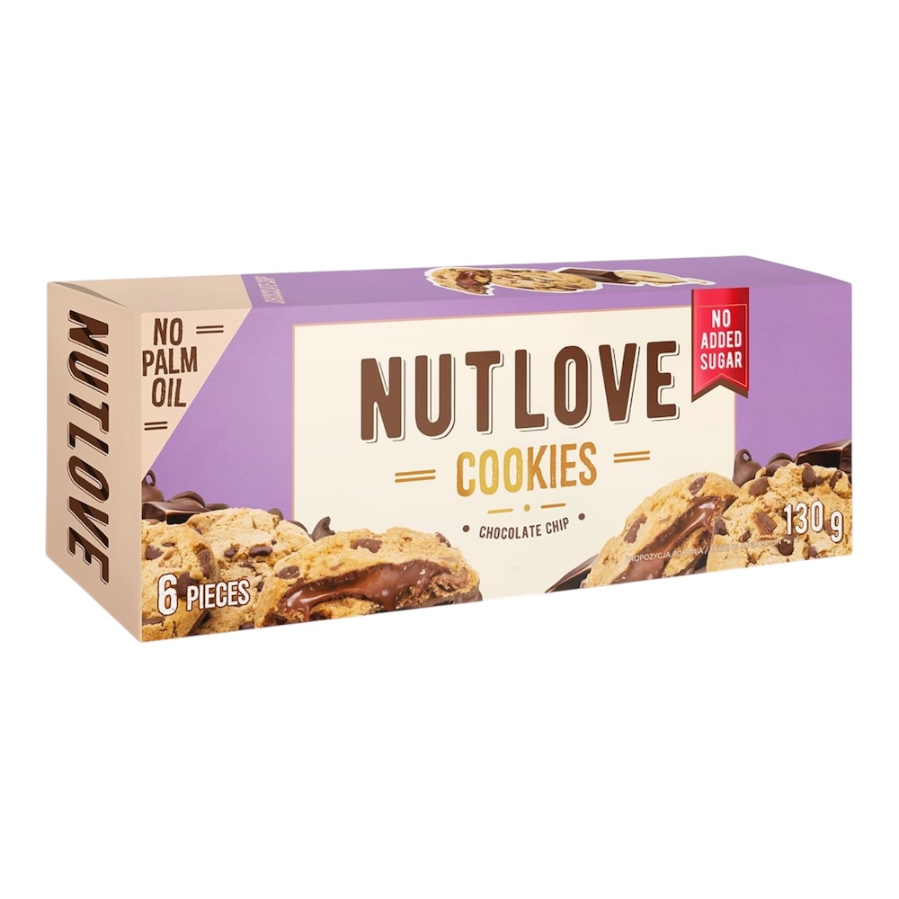 Chocolate Chip Nutlove Cookies Allnutrition 130g