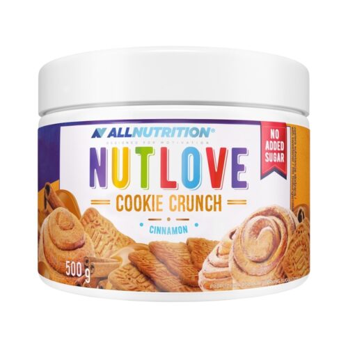 Cookie Crunch Cinnamon Nutlove Allnutrition Chocolate Spread 500g