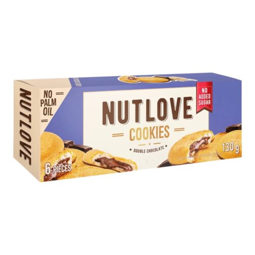 Double Chocolate Nutlove Cookies Allnutrition 130g