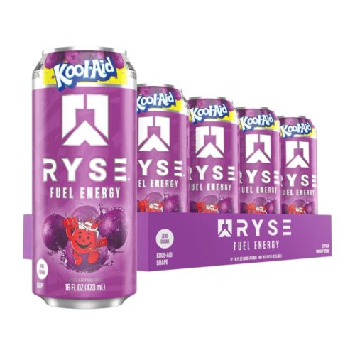 Grape Ryse Fuel Energy Drink 12x473ml