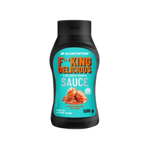 Salted Caramel Fitking Delicious Sauce Allnuttition New 500g