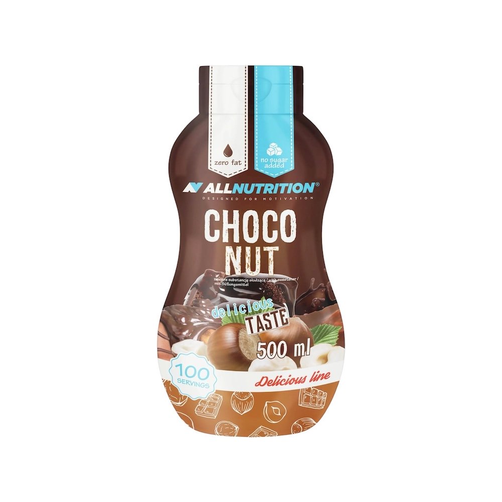 Choco Nut Syrup Allnutrition 500ml