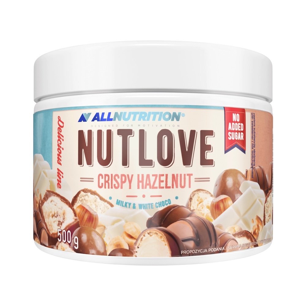 Crispy Hazelnut Nutlove Allnutrition Chocolate Spread 500g