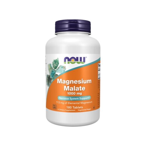 Magnesium Malate 1000g Now Foods 180 Tabs