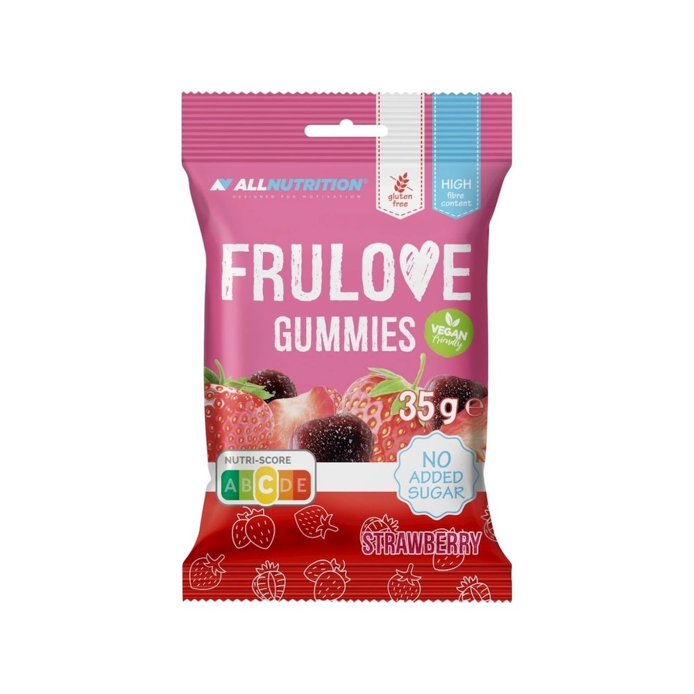 Strawberry Frulove Gummies Allnutrition 35g