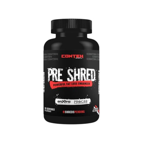 Pre Shred Fat Burner Thermogenic Conteh Sports 90 Caps