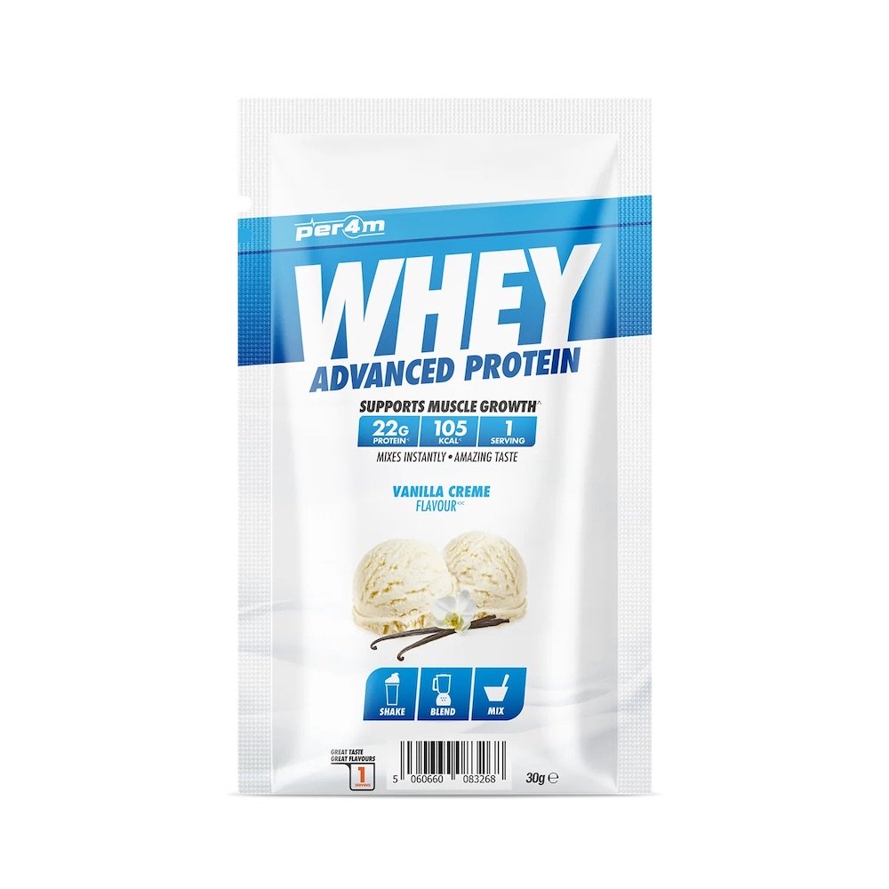Vanilla Creme Per4m Advanced Whey Protien Sachet 30g