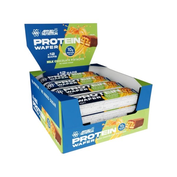 Milk Chocolate Pistachio Protein Wafer Applied Nutrition 12x39g