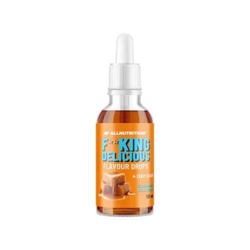Caramel Fitking Delicious Flavour Drops Allnutrition 50ml
