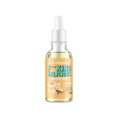 Vanilla Fitking Delicious Flavour Drops Allnutrition 50ml