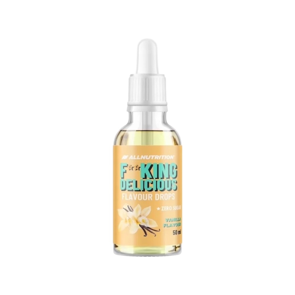 Vanilla Fitking Delicious Flavour Drops Allnutrition 50ml
