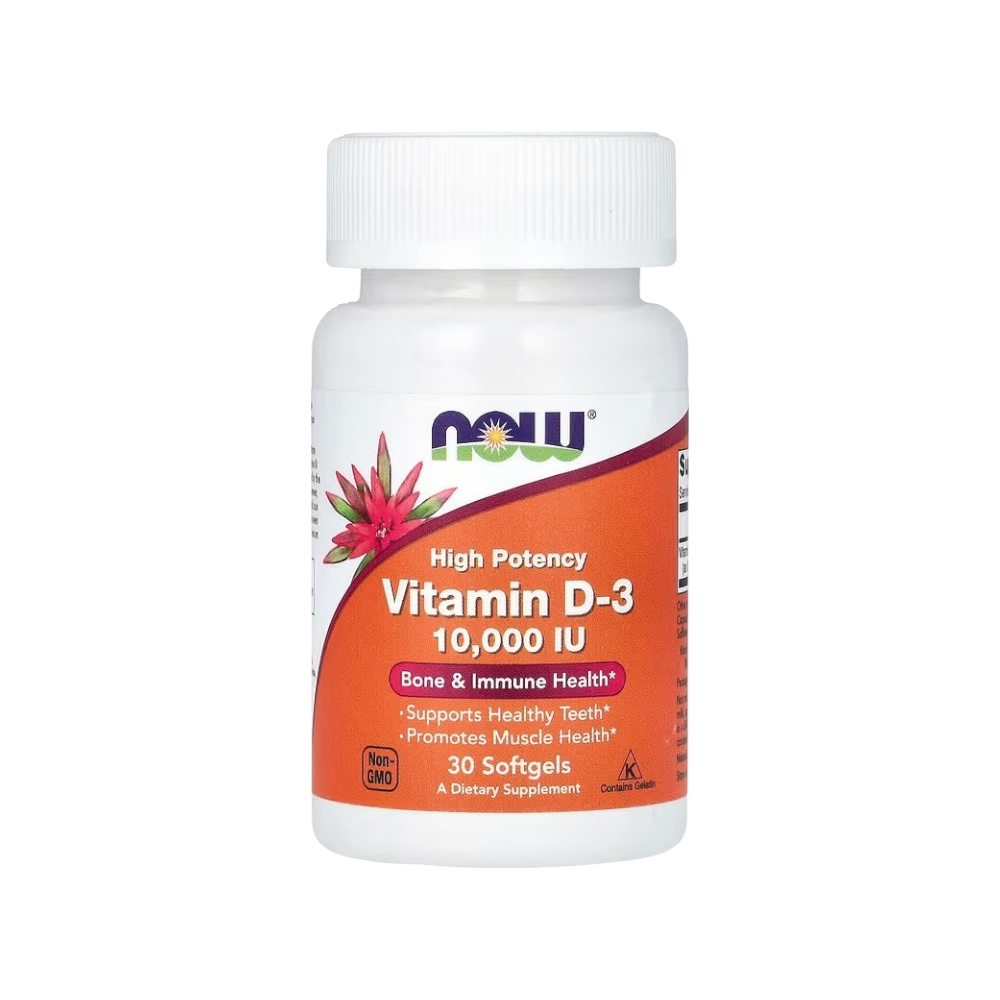 Vitamin D3 10.000iu Now Foods 30 Softgels
