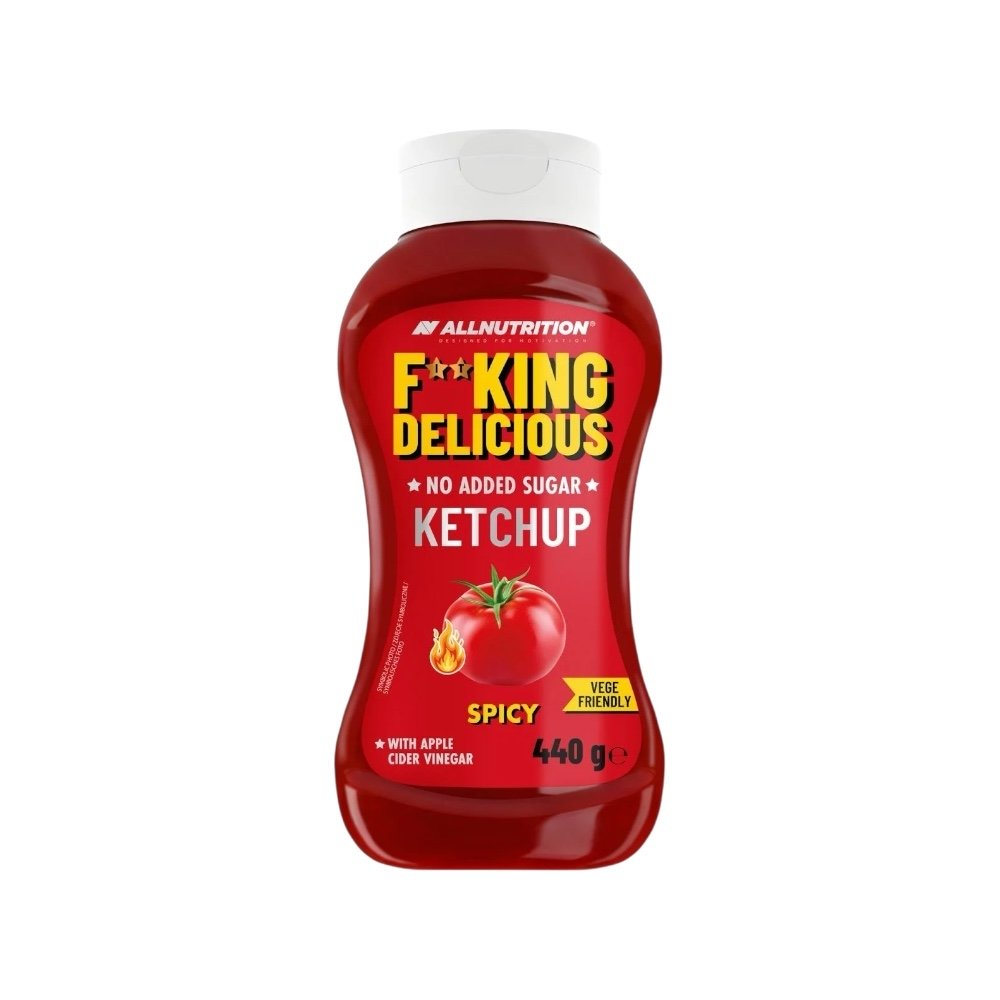 Ketchup Spicy Sauce Fitking Delicious Allnutrition 440g