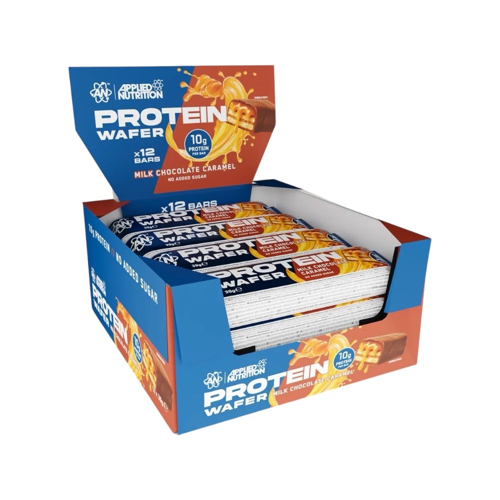 Milk Chocolate Caramel Protein Wafer Applied Nutrition 12x39g