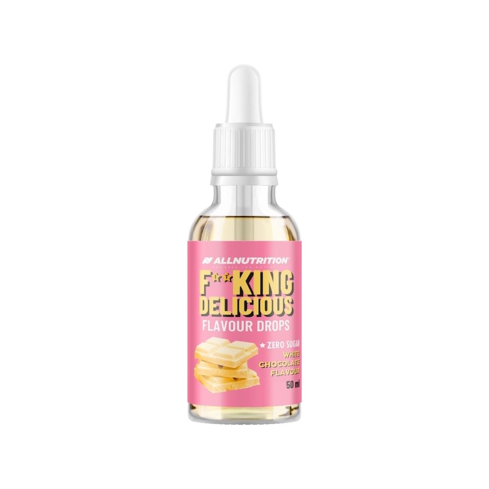 White Chocolate Fitking Delicious Flavour Drops Allnutrition 50ml