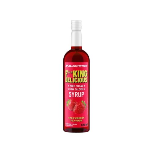 Strawberry Fitking Delicious Syrup Allnutrition 420ml