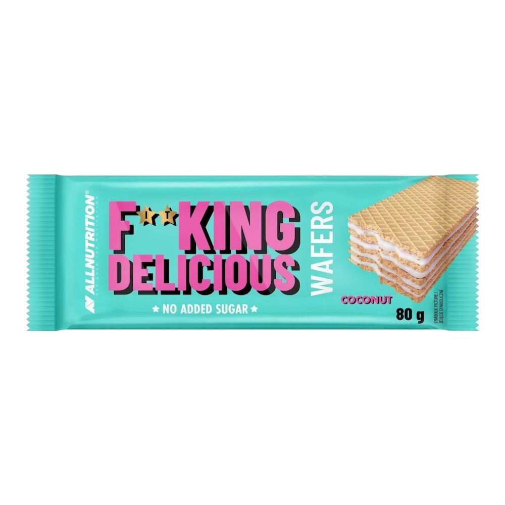 Coconut Fitking Delicious Wafers Allnutrition 80g