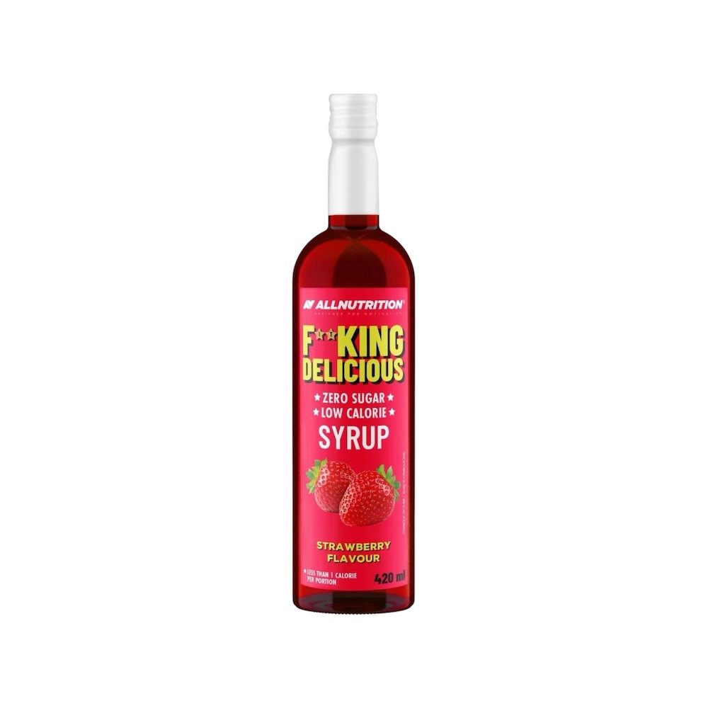 Strawberry Fitking Delicious Syrup Allnutrition 420ml