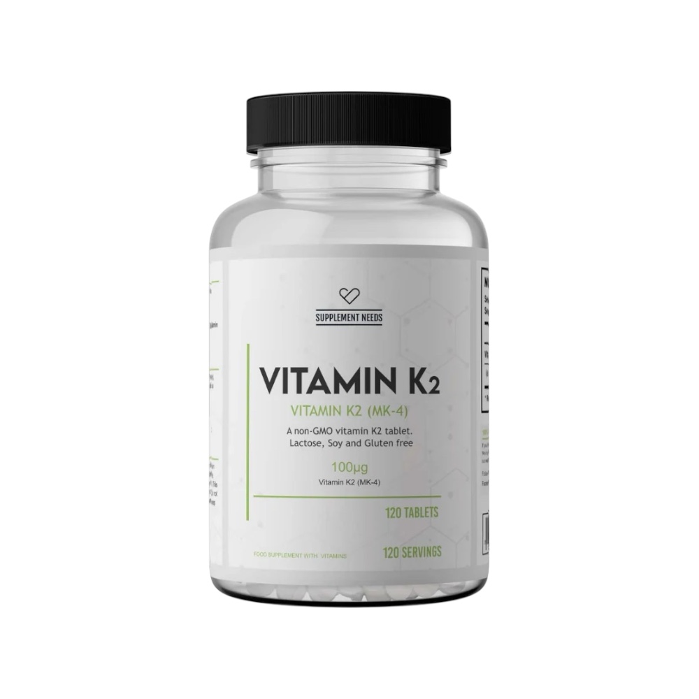 Vitamin K2 Mk 4 Supplements Needs 120 Tablets