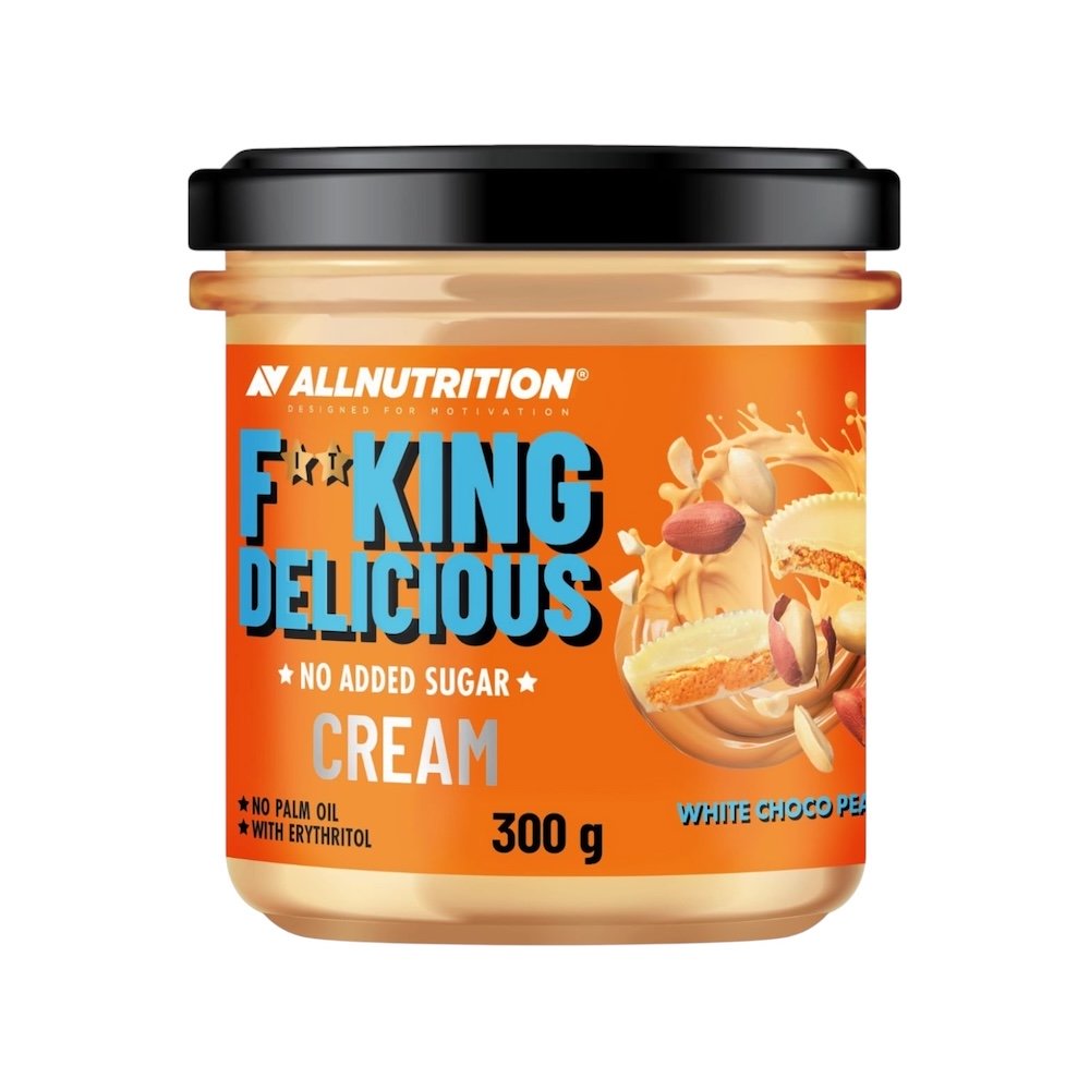 White Choco Peanut Fitking Delicious Cream Allnutrition 300g