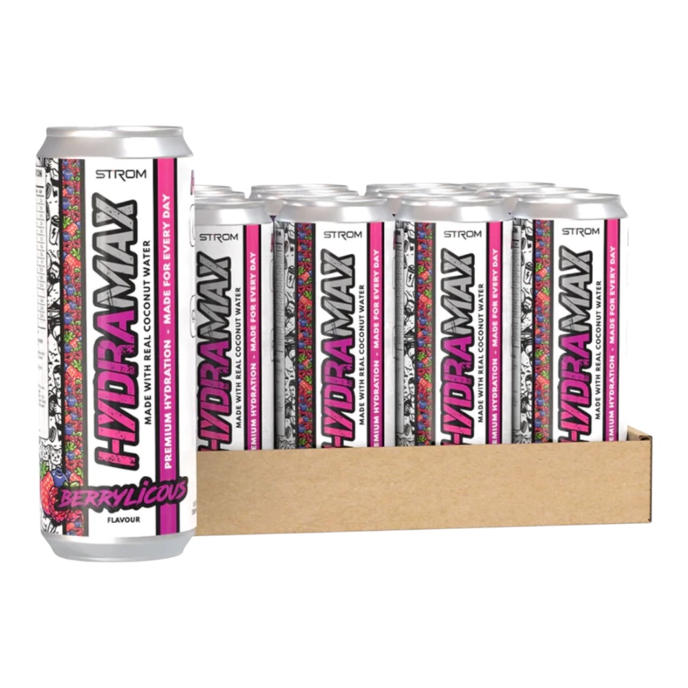 Berrylicous Hydramax Drink Strom Sports 12x 500ml