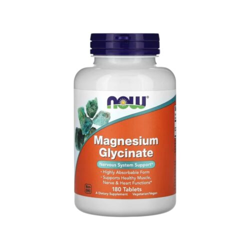 Magnesium Glycinate Now Foods 180 Tablets