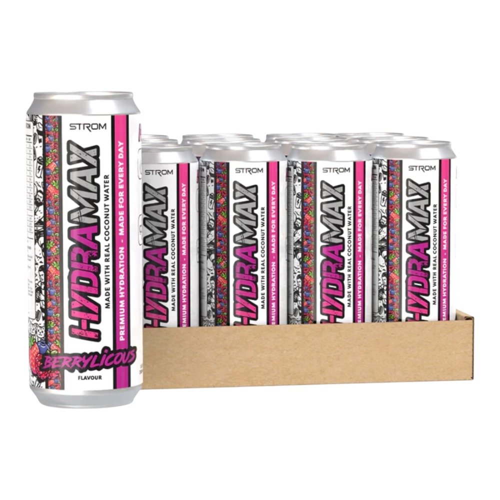 Berrylicous Hydramax Drink Strom Sports 12x 500ml