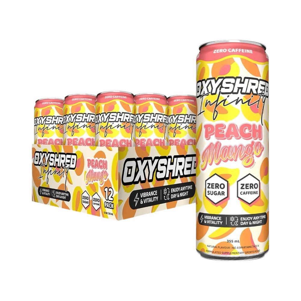 Peach Mango Oxyshred Infinity Ehp Labs 12x 355ml