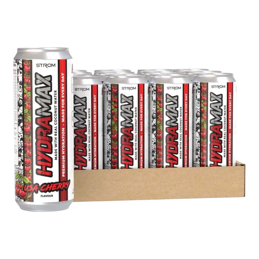 Usa Cherry Hydramax Drink Strom Sports 12x 500ml