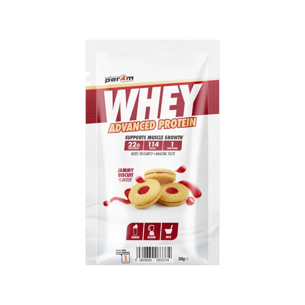 Jammy Biscuit Per4m Better Whey Advanced Protein Sachet 30g