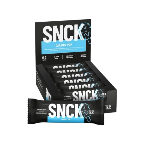 Caramel Pop Snck Protein Bars 12x 55g
