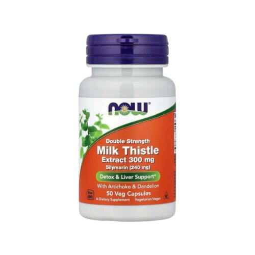 Milk Thistle Extract 300mg Now Foods 50 Veg Capsules
