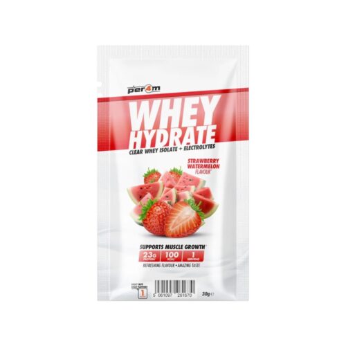 Strawberry Watermelon Whey Hydrate Clear Whey Isolate Electrolytes Per4m Better 30g