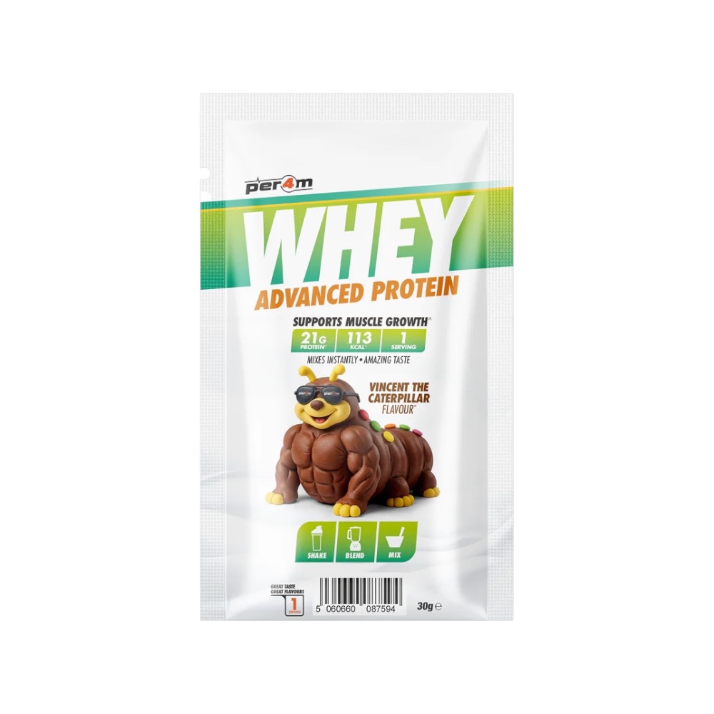 Vincent The Caterpillar Per4m Better Whey Advanced Protein Sachet 30g