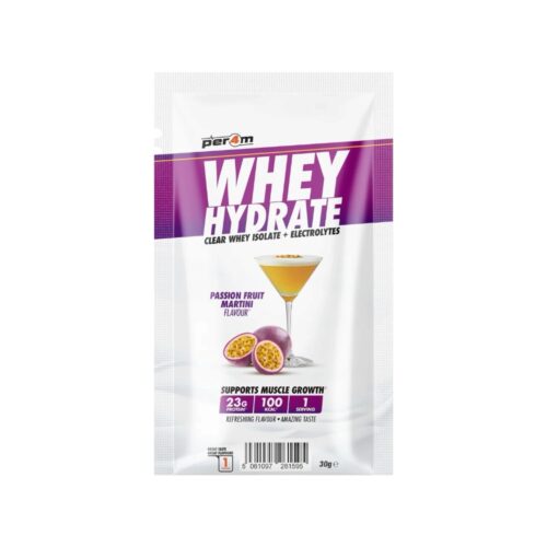 Passionfruit Martini Whey Hydrate Clear Whey Isolate Electrolytes Per4m Better 30g