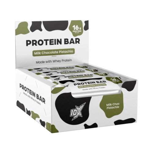 Milk Choc Pistachio 10x Athletic Protein Bars 12x55g
