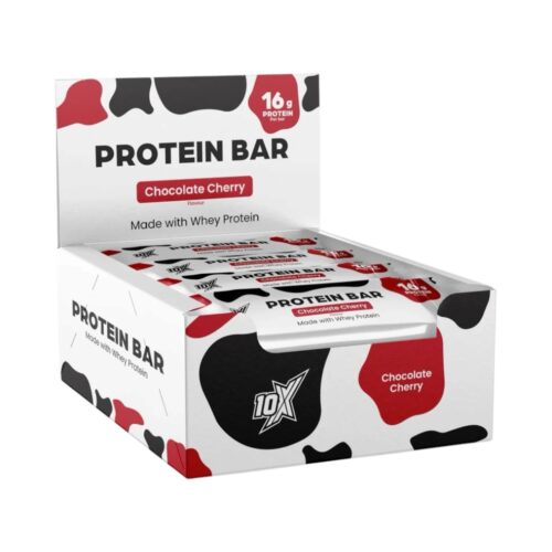Chocolate Cherry 10x Athletic Protein Bars 12x55g