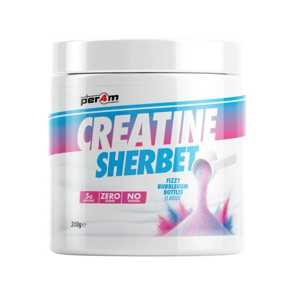 Fizzy Bubblegum Bottles Per4m Creatine Sherbet 310g