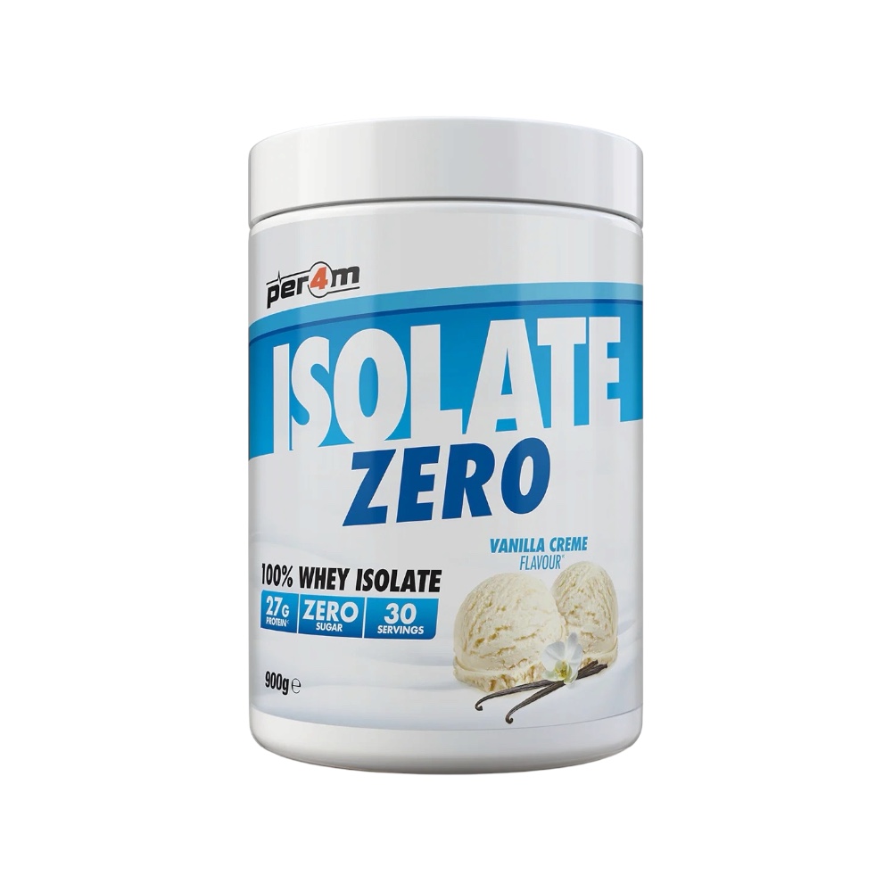 Vanilla Creme Per4m Better Isolate Zero 900g
