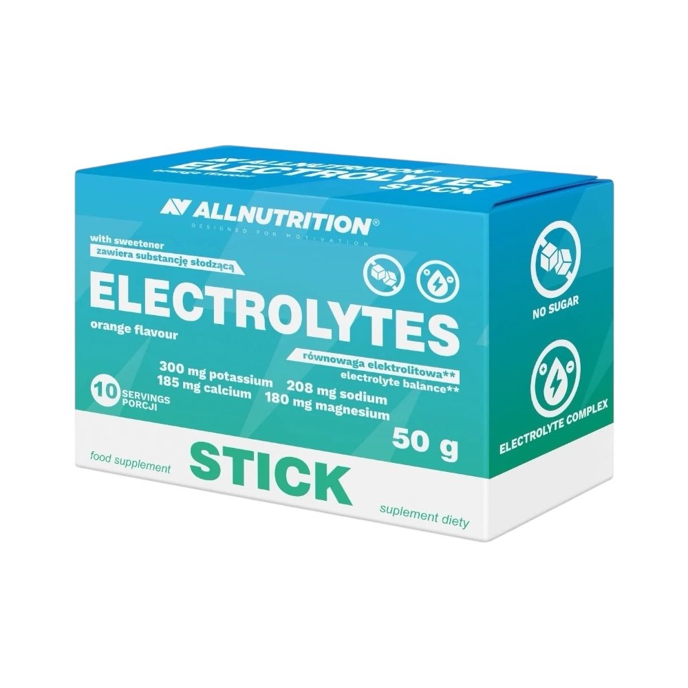 Electrolytes Sticks Orange Allnutrition 10 X 50g