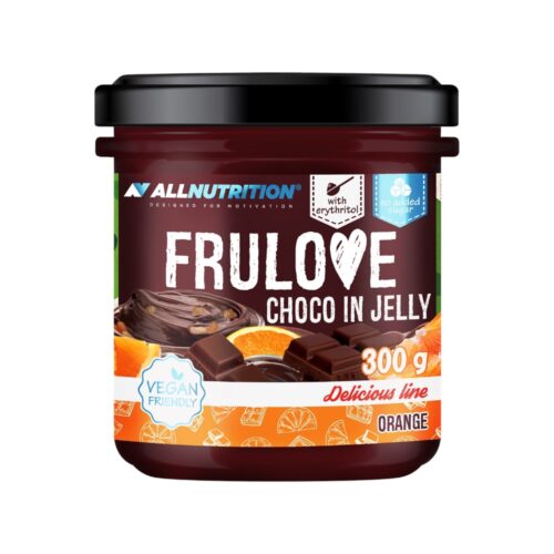 Orange Frulove Choco In Jelly Allnutrition 300g