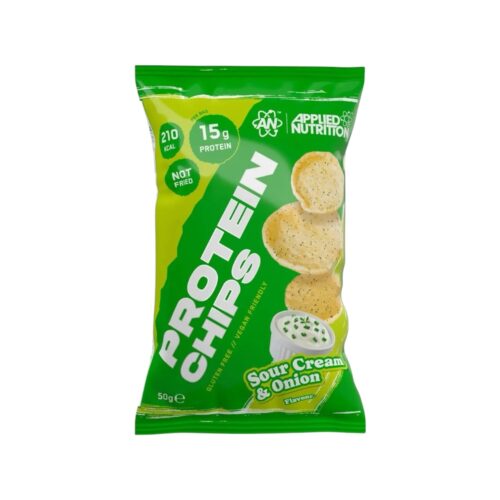 Sour Cream Onion Protein Chips Applied Nutrition Info1 50g